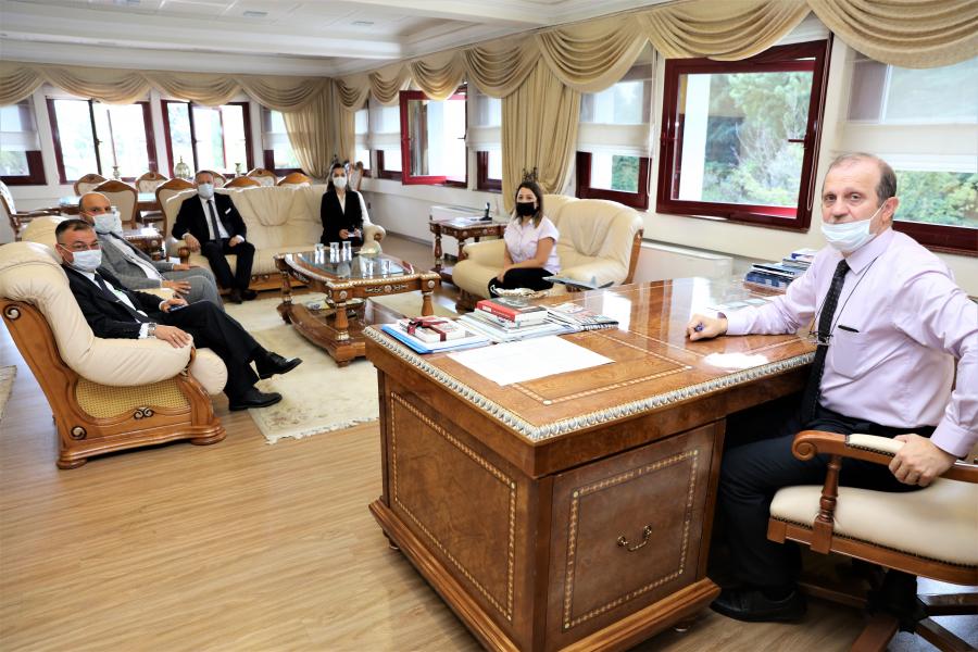 Hilton Otel Genel Müdürü Yüksel MUTLU ve Beraberindeki Heyet