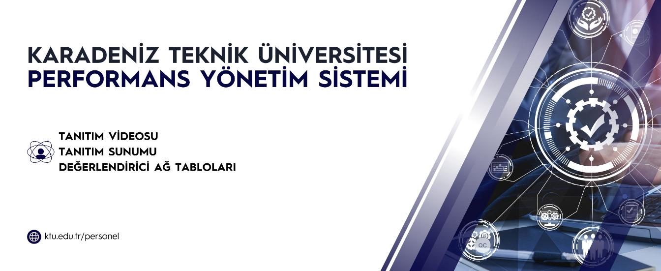 KTÜ Performans Yönetim Sitemi Tanıtımı