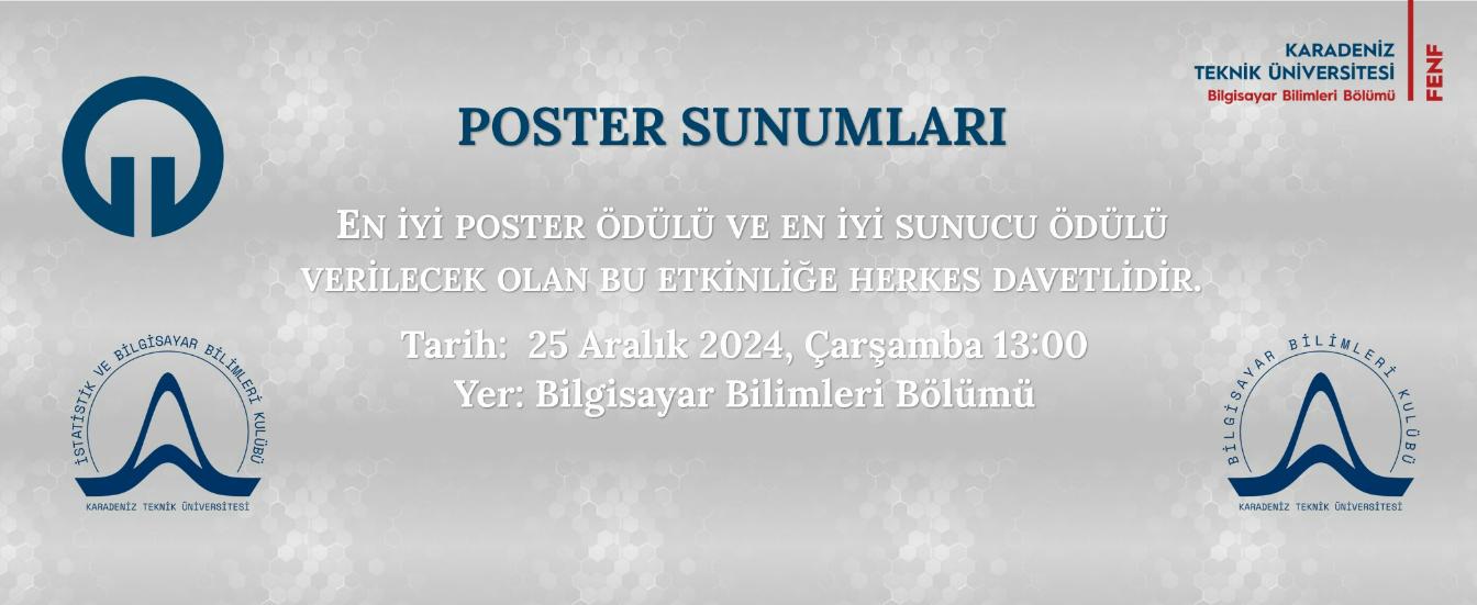 Poster Sunumları