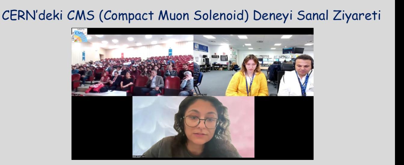 CERN'deki CMS (Compact Muon Solenoid) Deneyi Sanal Ziyareti