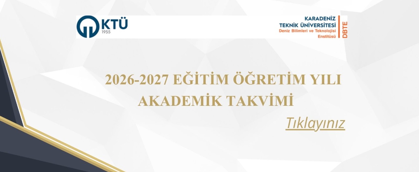 2026-2027 AKADEMİK TAKVİM