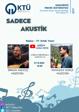 Sadece Akustik - Birkan Malkoç / Ramazan Gökçe 