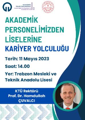 Akademik Personelimizden Liselerine Kariyer Yolculuğu 