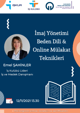 İmaj Yönetimi, Beden Dili & Online Mülakat Teknikleri