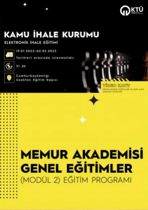 Elektronik İhale Eğitimi