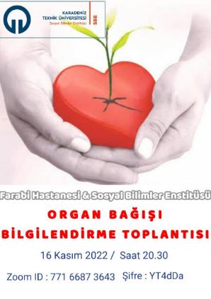 Organ Bağışı Bilgilendirme Toplantısı