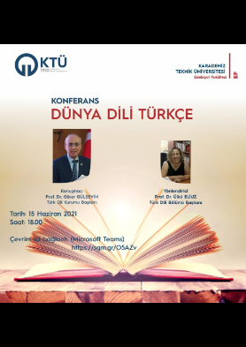 Dünya Dili Türkçe Konferans