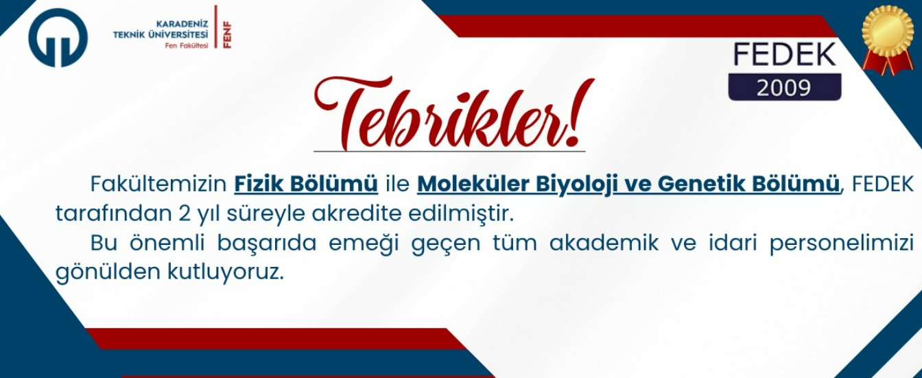 FEDEK Akreditasyon Belgesi