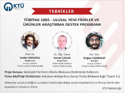 Üniversitemiz Araştırmacılarının Üniversite Sanayi İş Birliğine Katkısı