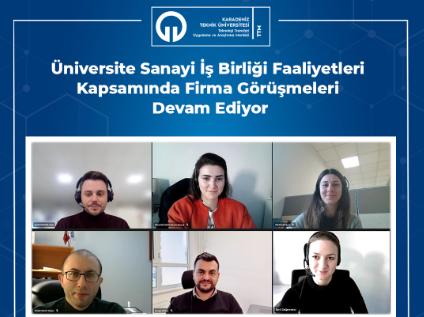 Üniversite Sanayi İş Birliği Faaliyetleri Kapsamında Firma Görüşmeleri Devam Ediyor!