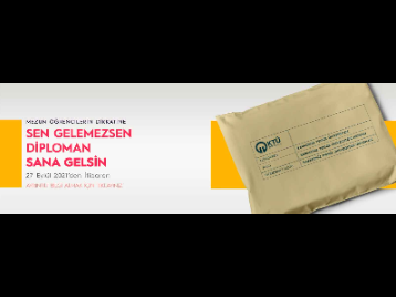Mezunlarımıza Diplomaları Kargo ile Gönderilmeye Başlandı