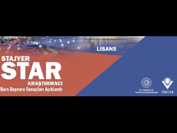 STAJYER STAR ARAŞTIRMACI Burs Başvuru Sonuçları Açıklandı !