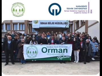 Orman Bölge Müdürlüğü'ne Teknik Gezi düzenlenmiştir.