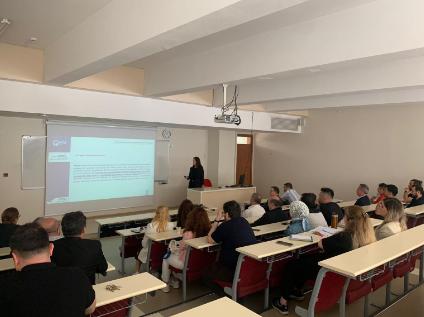 KTÜ Sağlık Bilimleri Enstitüsü'ne Yönelik Üniversite Sanayi İş Birliği Programları Bilgilendirme Etkinliği Gerçekleştirildi!