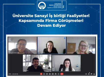 Üniversite Sanayi İş birliği Faaliyetleri Kapsamında Firma Görüşmeleri Devam Ediyor!