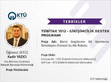 Girişimcimiz TÜBİTAK 1512 Programı Kapsamında Destek Almaya Hak Kazandı!