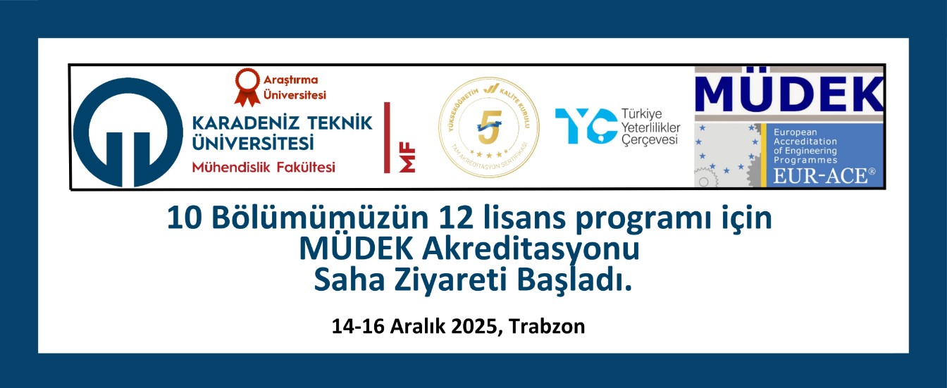 Fakültemizde MÜDEK Akreditasyon Süreci Saha Ziyaretiyle Devam Ediyor