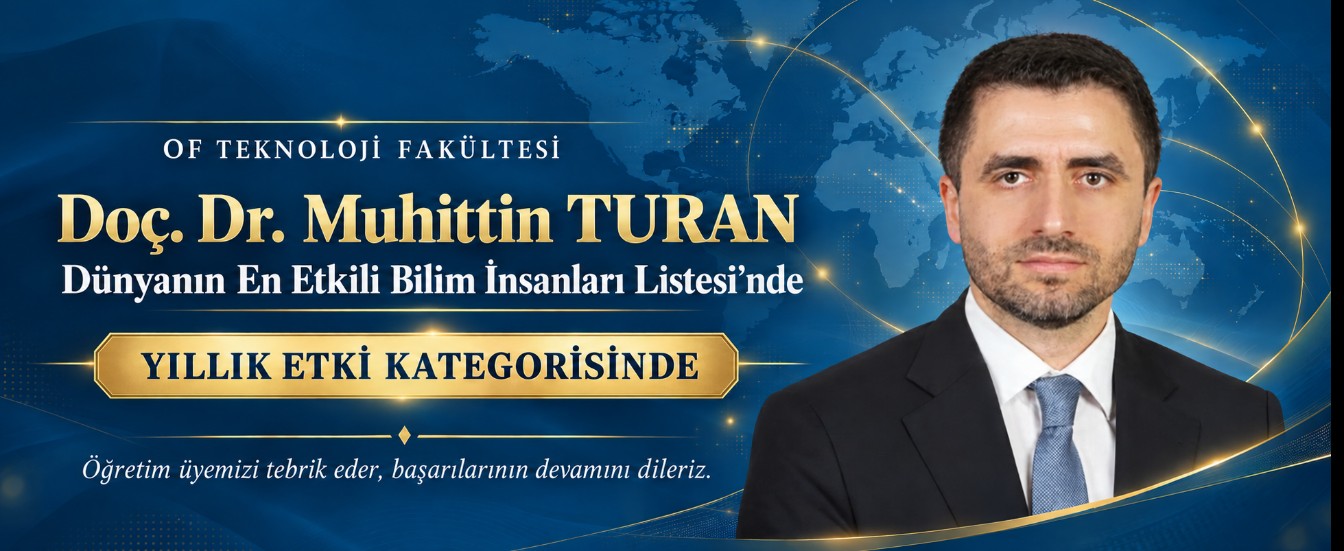 Öğretim Üyemiz En Etkili Bilim İnsanları Arasında