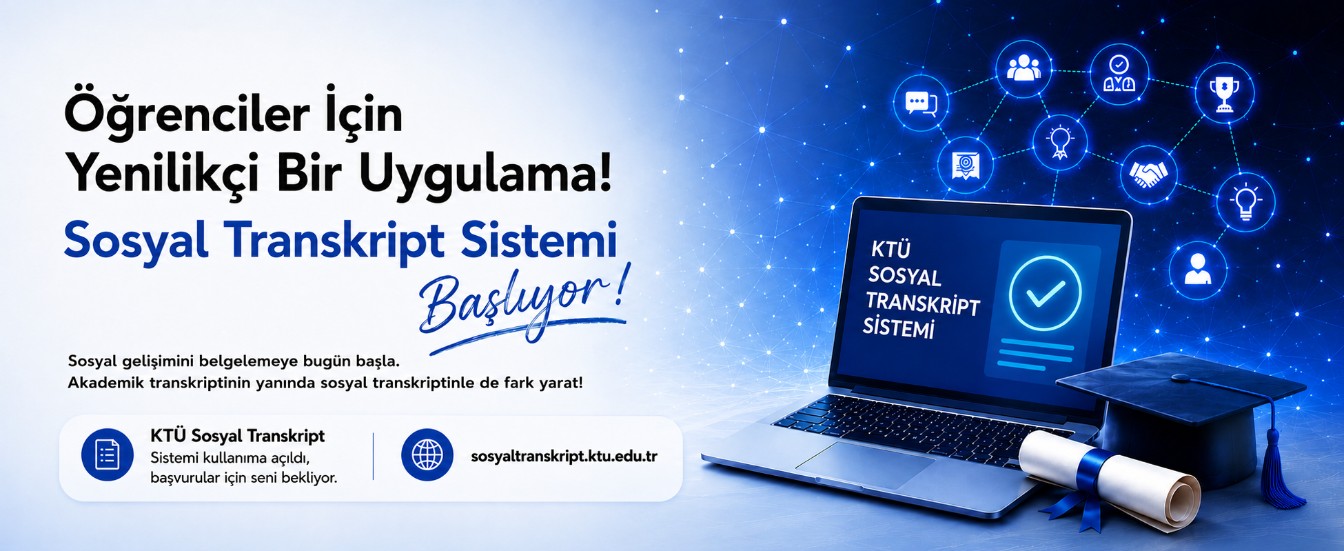 KTÜ Sosyal Transkript Sistemi