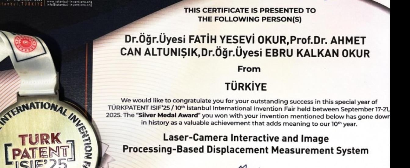 Akademisyenlerimiz Teknofestte Ödüle Layık Görülmüştür