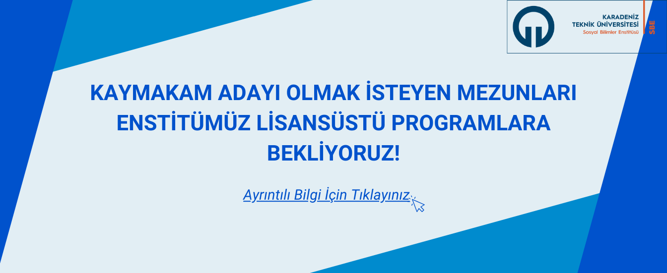Kaymakam Adayı Olmak İsteyen Mezunlar İçin Duyuru